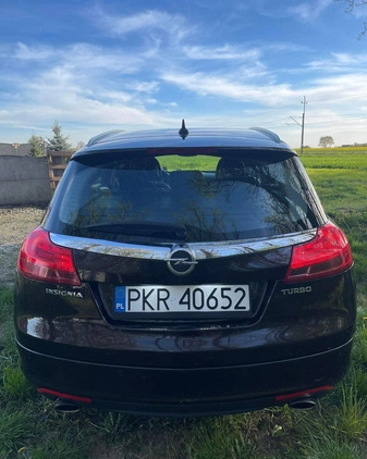 Opel Insignia cena 27000 przebieg: 233000, rok produkcji 2011 z Obrzycko małe 277